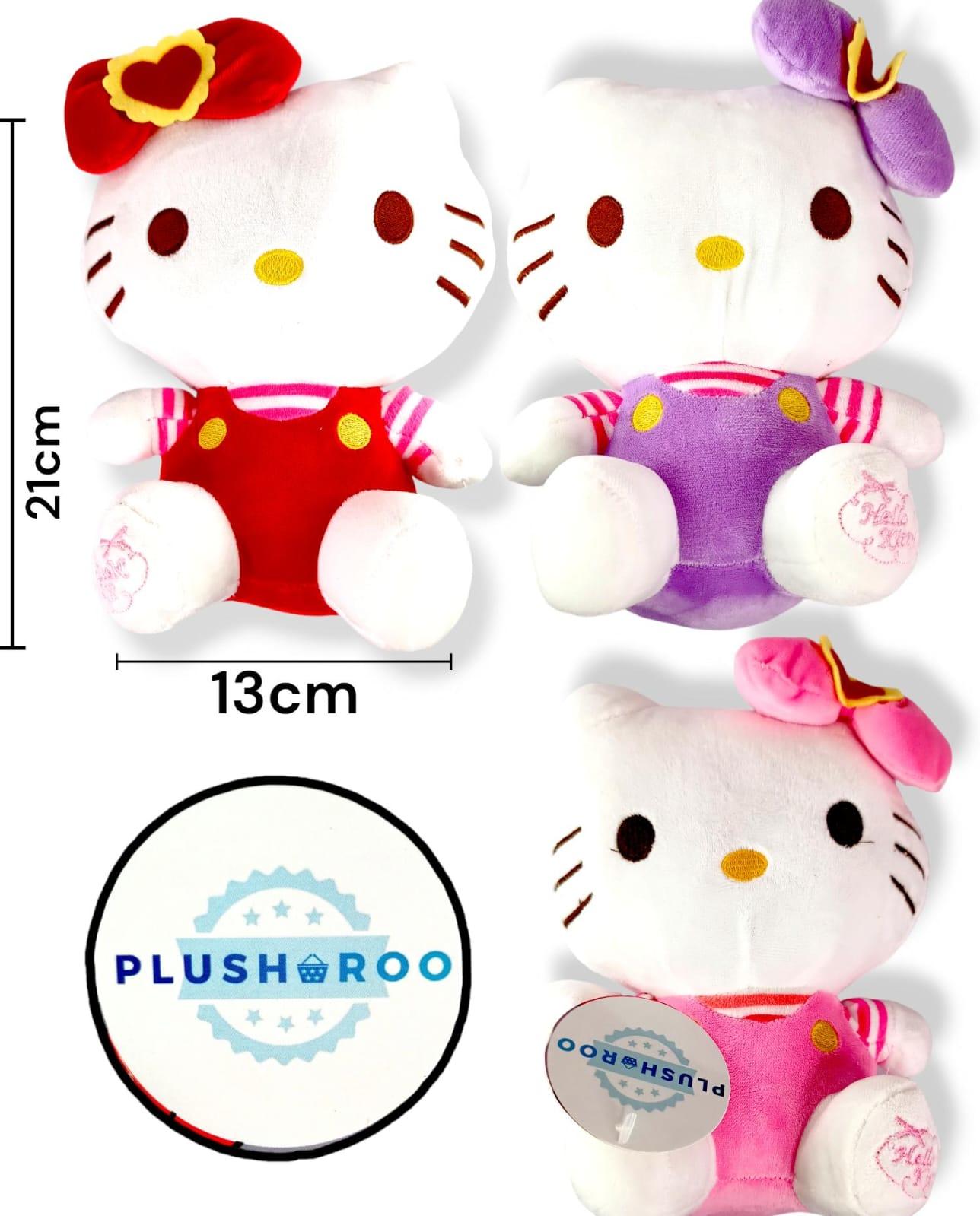 Peluche Premium PLUSHAROO Hello Kitty 21cm
